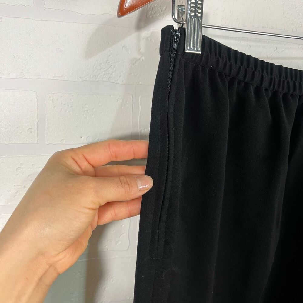 Vintage Sag harbor Womens Trouser size 10 Black - Picture 10 of 15